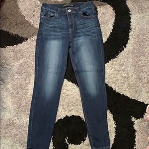 Express high waisted jeans